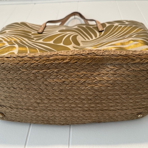 KATE SPADE AUTH $299 Women's Gold Grant Street Jules Tote Bag - Picture 5 of 7